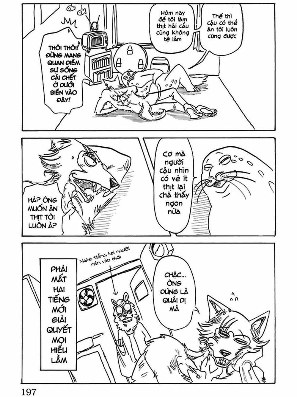Truyện Tranh Bởi Vì Chúng Ta Đều Là Những Ngôi Sao - Beastars trang 10