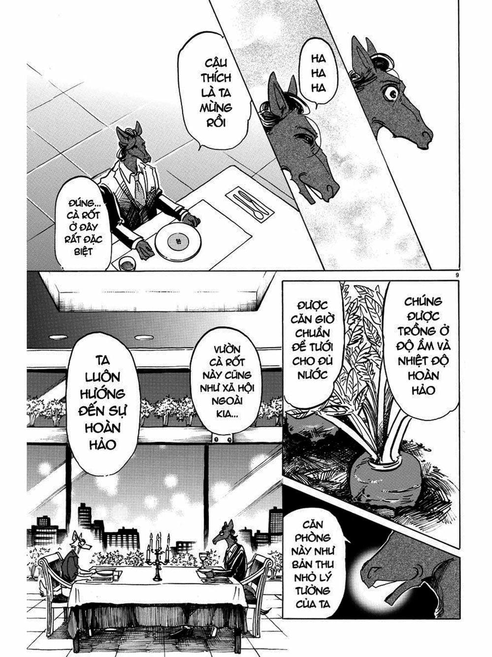 Truyện Tranh Bởi Vì Chúng Ta Đều Là Những Ngôi Sao - Beastars trang 10