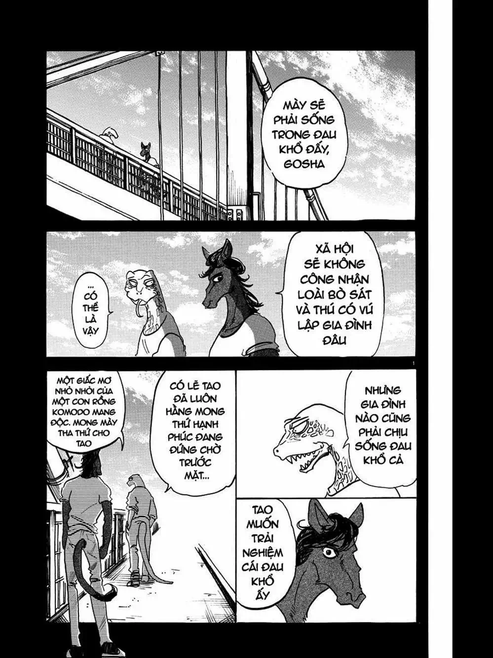 Truyện Tranh Bởi Vì Chúng Ta Đều Là Những Ngôi Sao - Beastars trang 10
