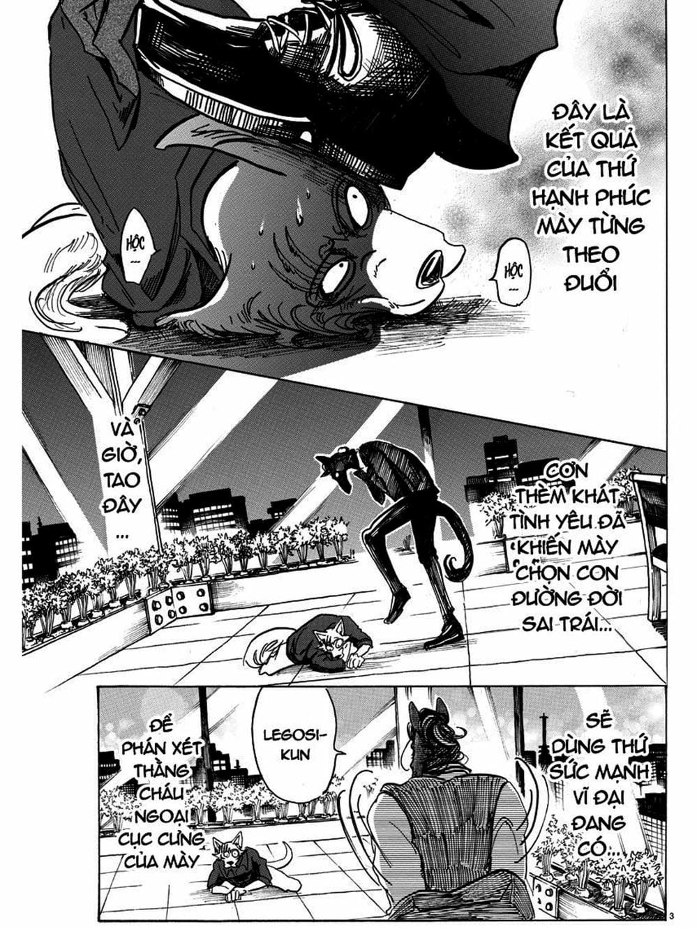 Truyện Tranh Bởi Vì Chúng Ta Đều Là Những Ngôi Sao - Beastars trang 10