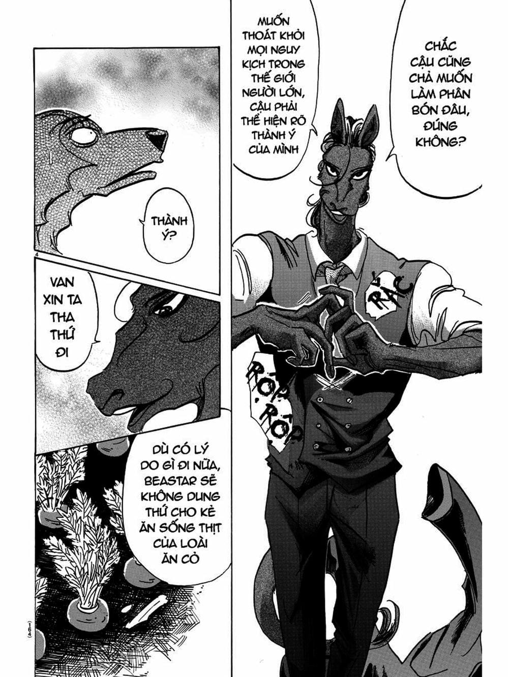 Truyện Tranh Bởi Vì Chúng Ta Đều Là Những Ngôi Sao - Beastars trang 10