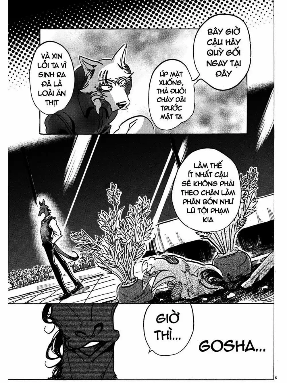 Truyện Tranh Bởi Vì Chúng Ta Đều Là Những Ngôi Sao - Beastars trang 10