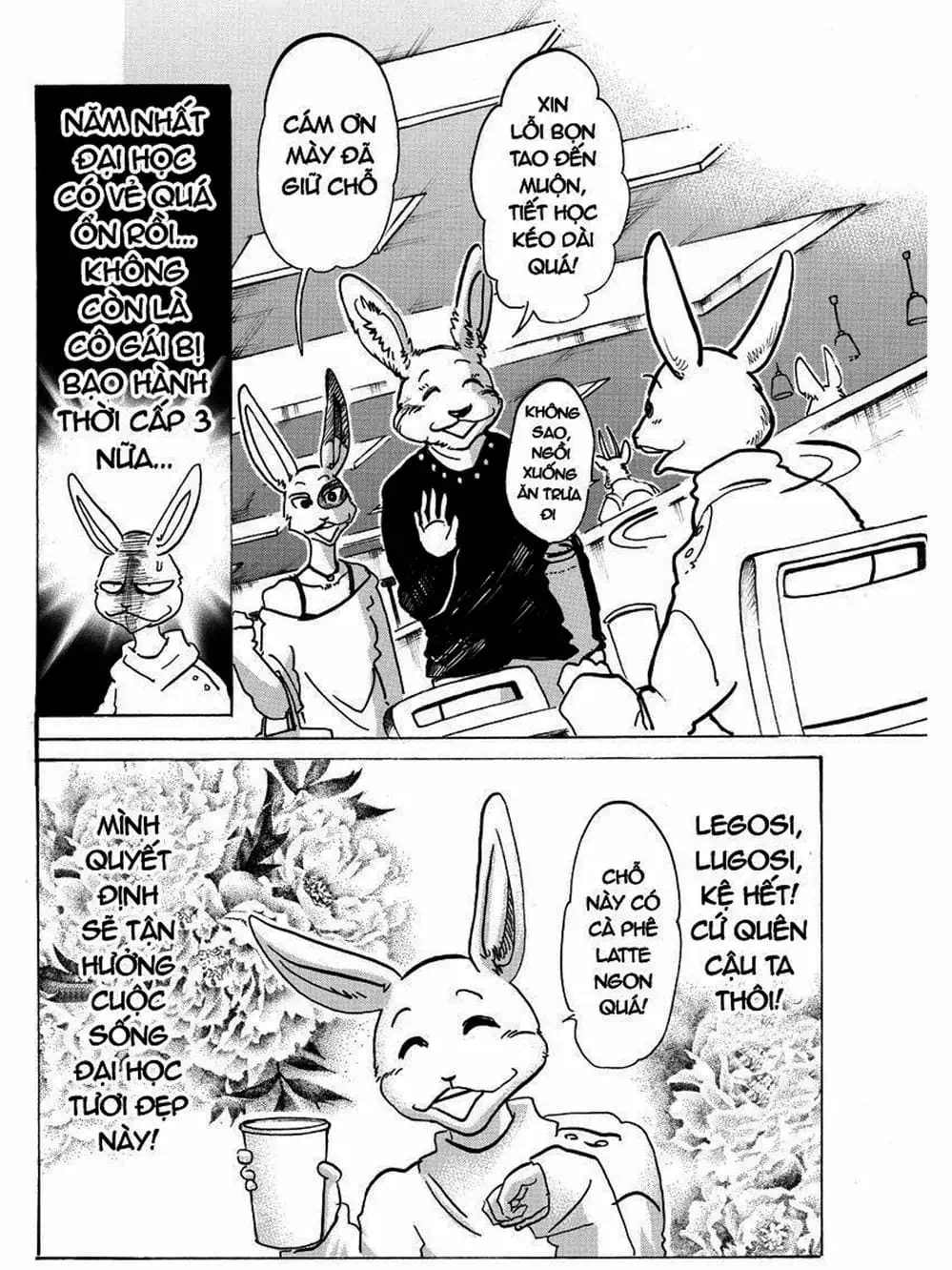 Truyện Tranh Bởi Vì Chúng Ta Đều Là Những Ngôi Sao - Beastars trang 10