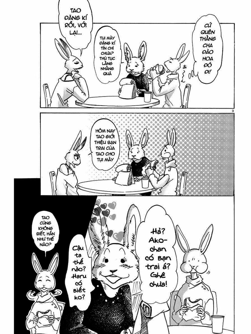 Truyện Tranh Bởi Vì Chúng Ta Đều Là Những Ngôi Sao - Beastars trang 10