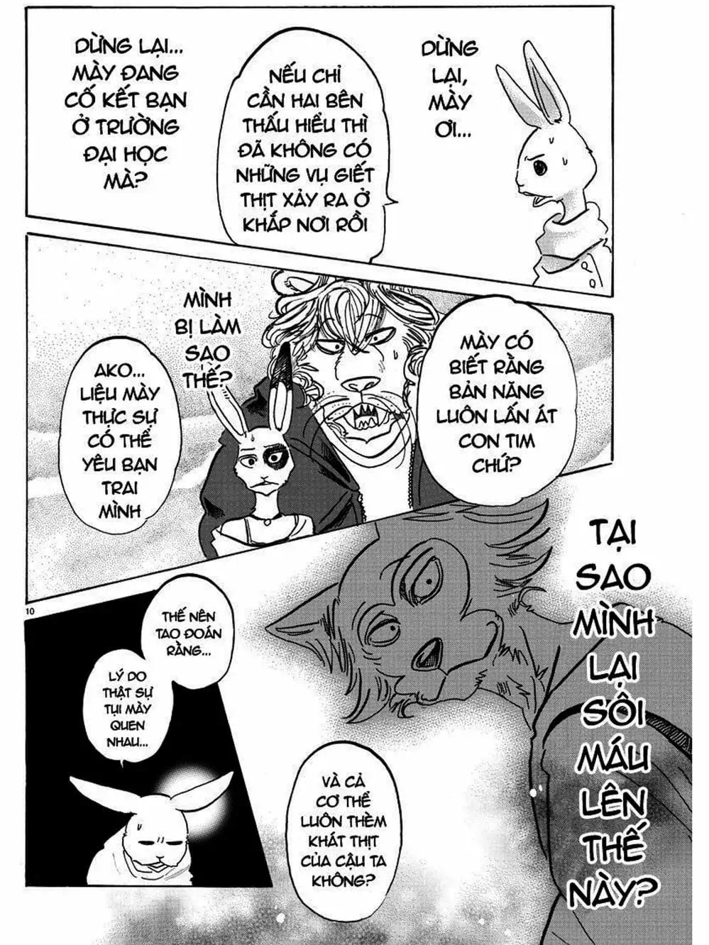 Truyện Tranh Bởi Vì Chúng Ta Đều Là Những Ngôi Sao - Beastars trang 10
