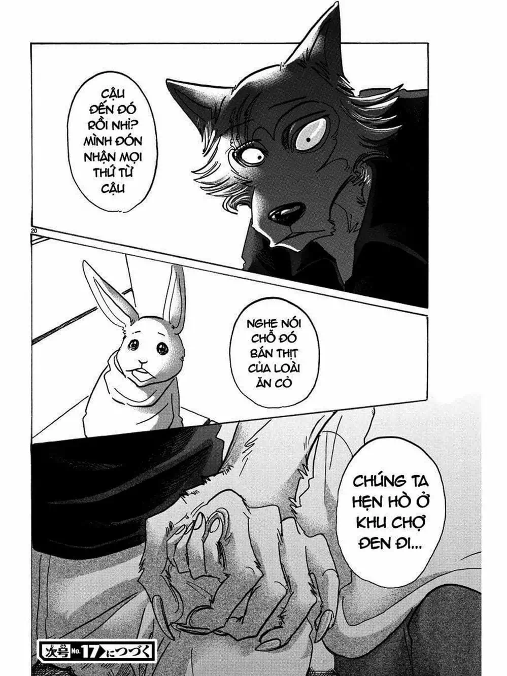 Truyện Tranh Bởi Vì Chúng Ta Đều Là Những Ngôi Sao - Beastars trang 10