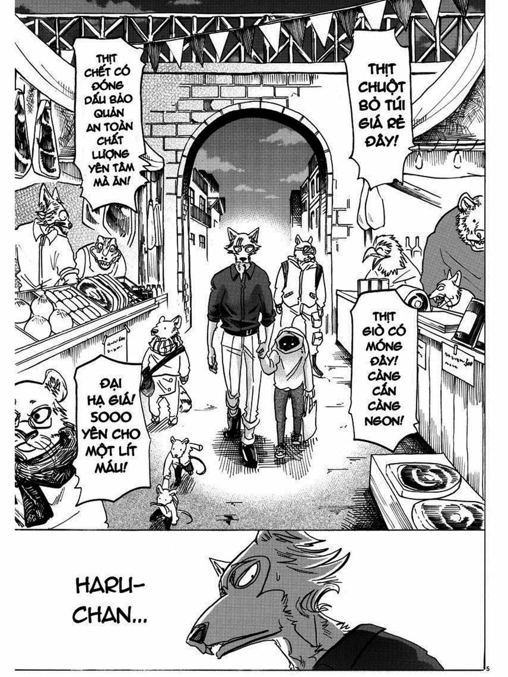 Truyện Tranh Bởi Vì Chúng Ta Đều Là Những Ngôi Sao - Beastars trang 10