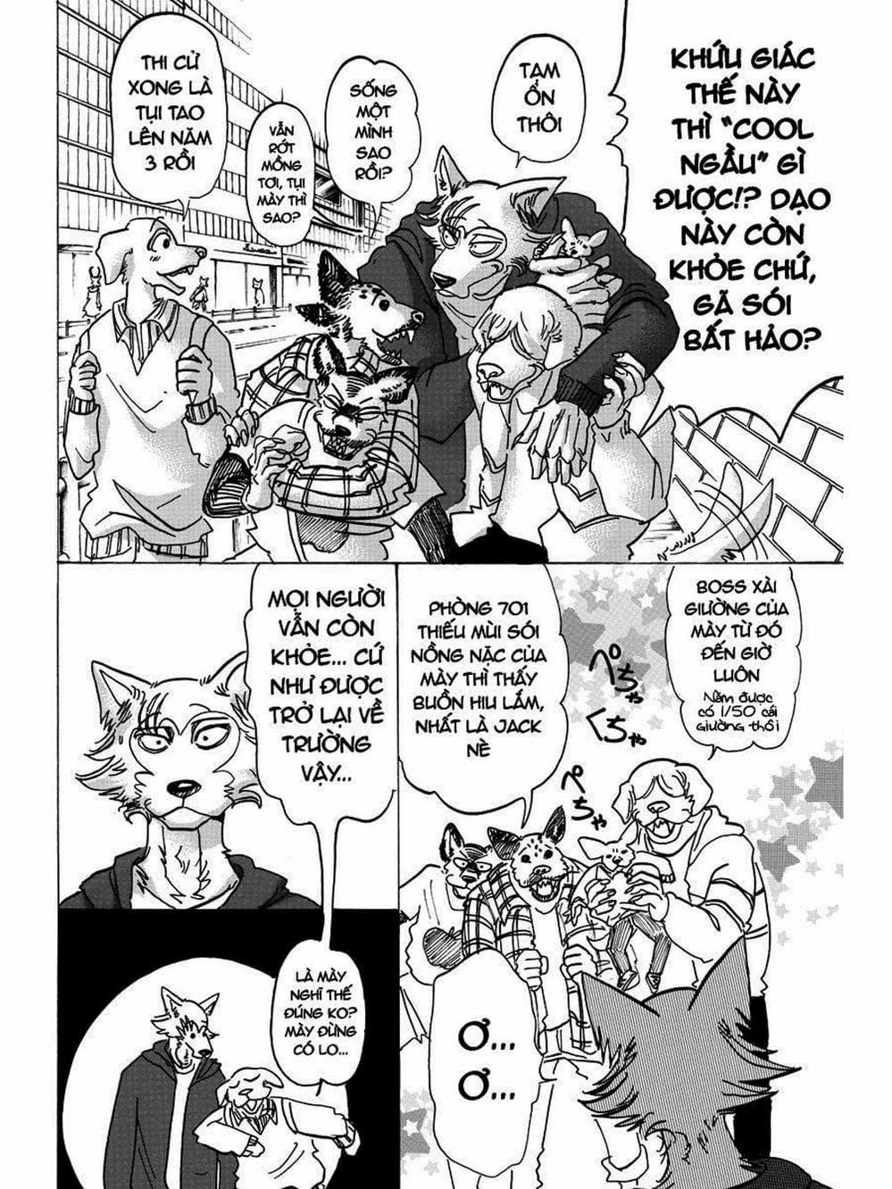 Truyện Tranh Bởi Vì Chúng Ta Đều Là Những Ngôi Sao - Beastars trang 10