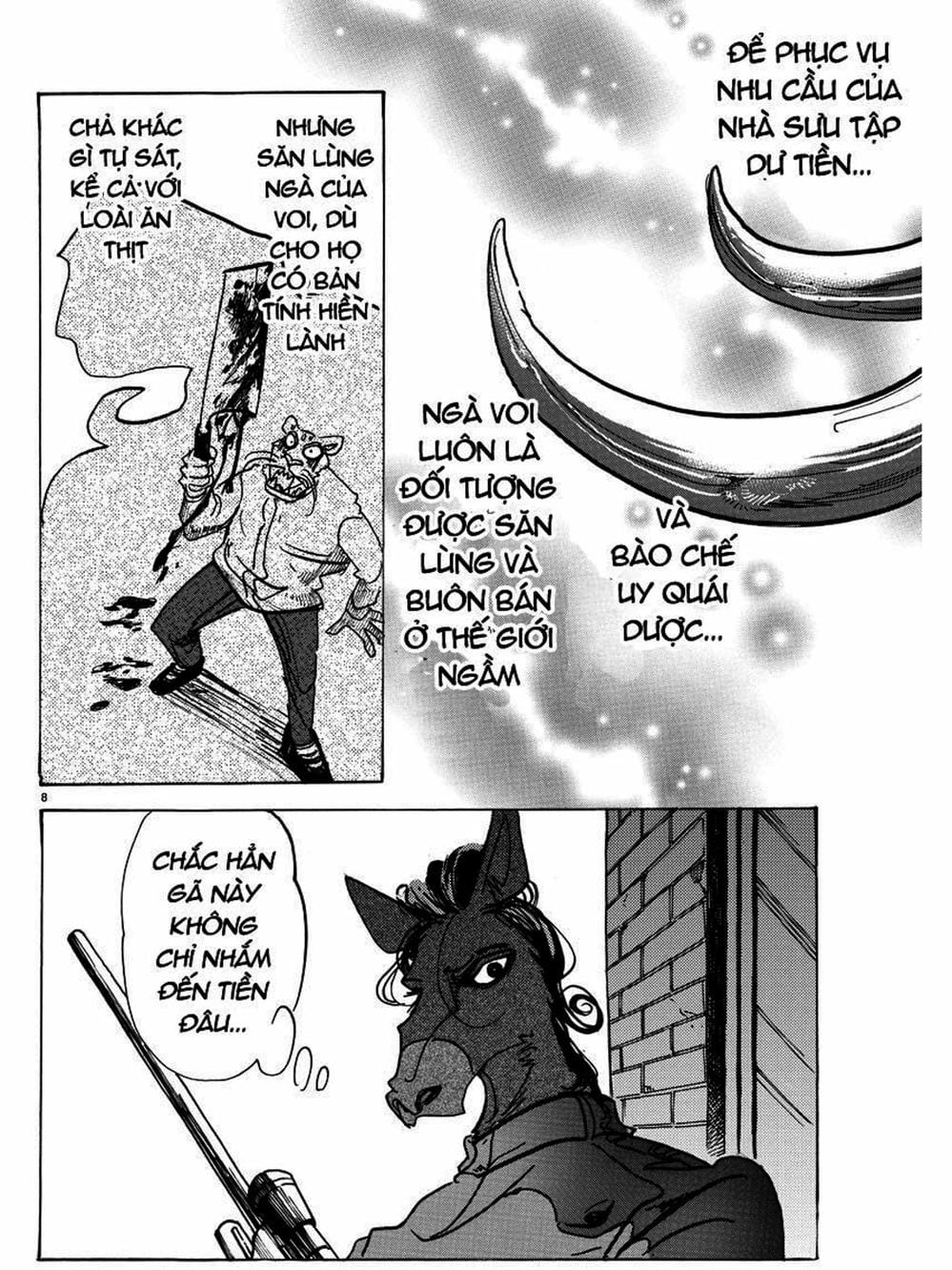 Truyện Tranh Bởi Vì Chúng Ta Đều Là Những Ngôi Sao - Beastars trang 10