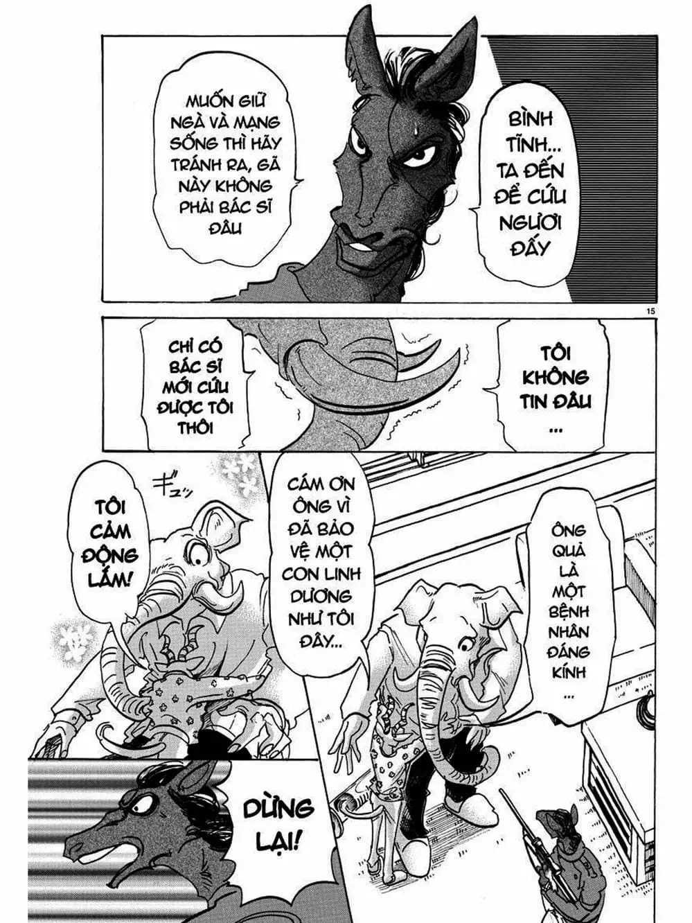 Truyện Tranh Bởi Vì Chúng Ta Đều Là Những Ngôi Sao - Beastars trang 10