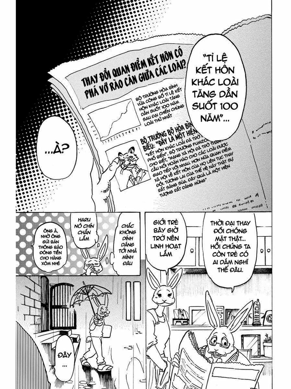 Truyện Tranh Bởi Vì Chúng Ta Đều Là Những Ngôi Sao - Beastars trang 10