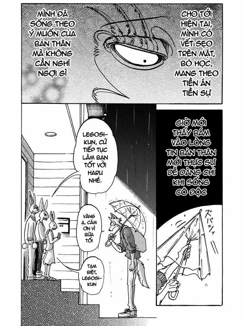 Truyện Tranh Bởi Vì Chúng Ta Đều Là Những Ngôi Sao - Beastars trang 10