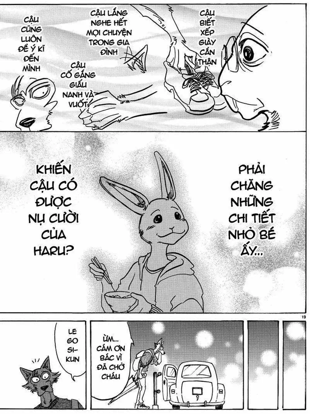 Truyện Tranh Bởi Vì Chúng Ta Đều Là Những Ngôi Sao - Beastars trang 10