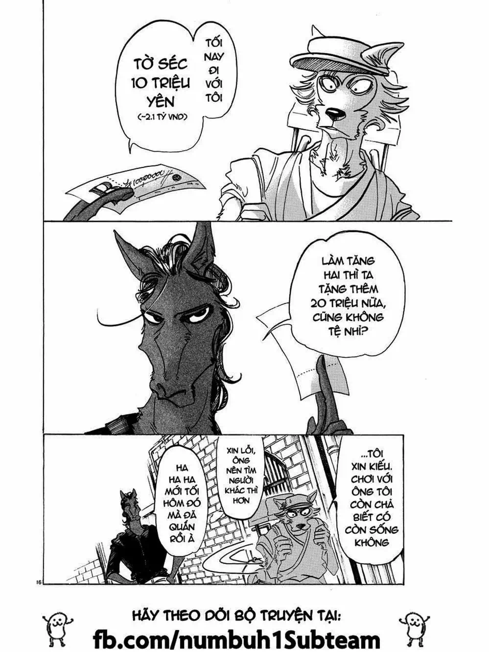 Truyện Tranh Bởi Vì Chúng Ta Đều Là Những Ngôi Sao - Beastars trang 10