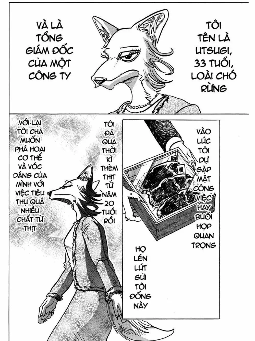 Truyện Tranh Bởi Vì Chúng Ta Đều Là Những Ngôi Sao - Beastars trang 10