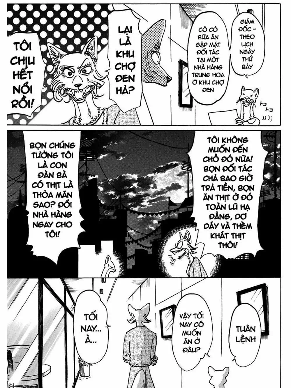 Truyện Tranh Bởi Vì Chúng Ta Đều Là Những Ngôi Sao - Beastars trang 10