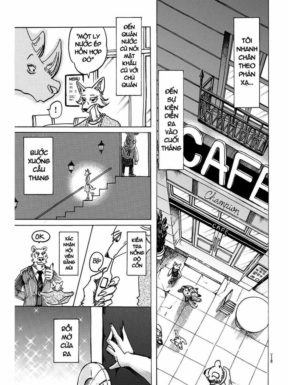 Truyện Tranh Bởi Vì Chúng Ta Đều Là Những Ngôi Sao - Beastars trang 10