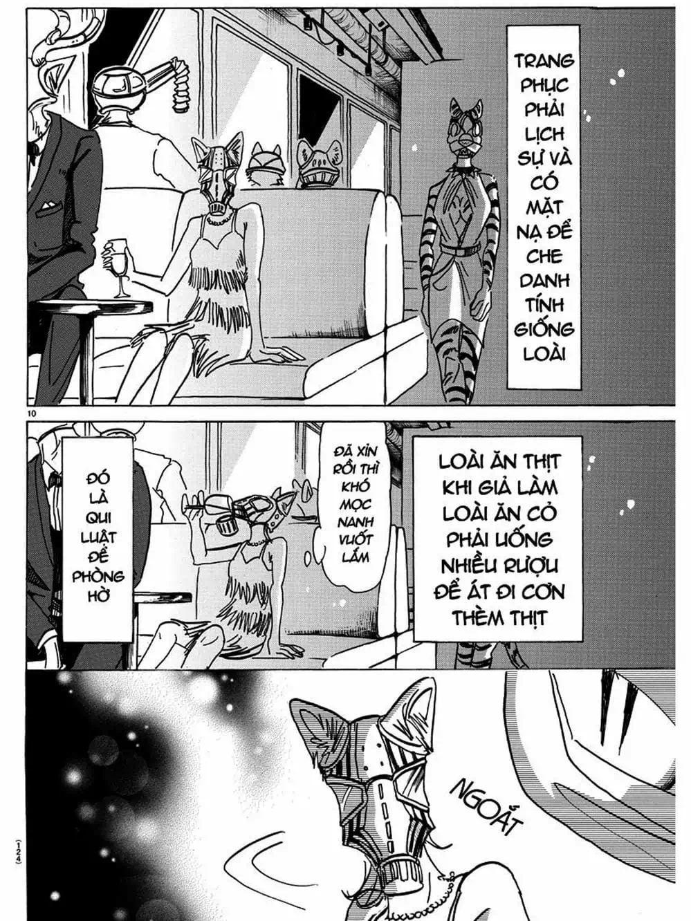 Truyện Tranh Bởi Vì Chúng Ta Đều Là Những Ngôi Sao - Beastars trang 10