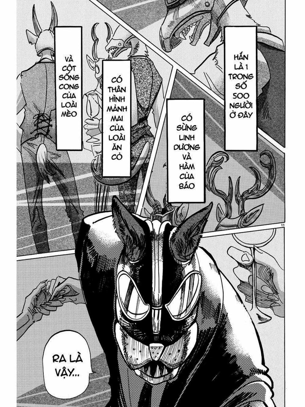 Truyện Tranh Bởi Vì Chúng Ta Đều Là Những Ngôi Sao - Beastars trang 10