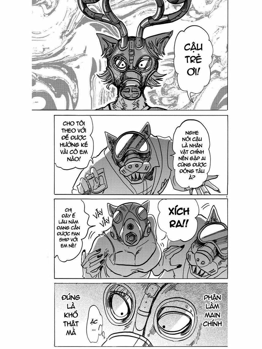 Truyện Tranh Bởi Vì Chúng Ta Đều Là Những Ngôi Sao - Beastars trang 10