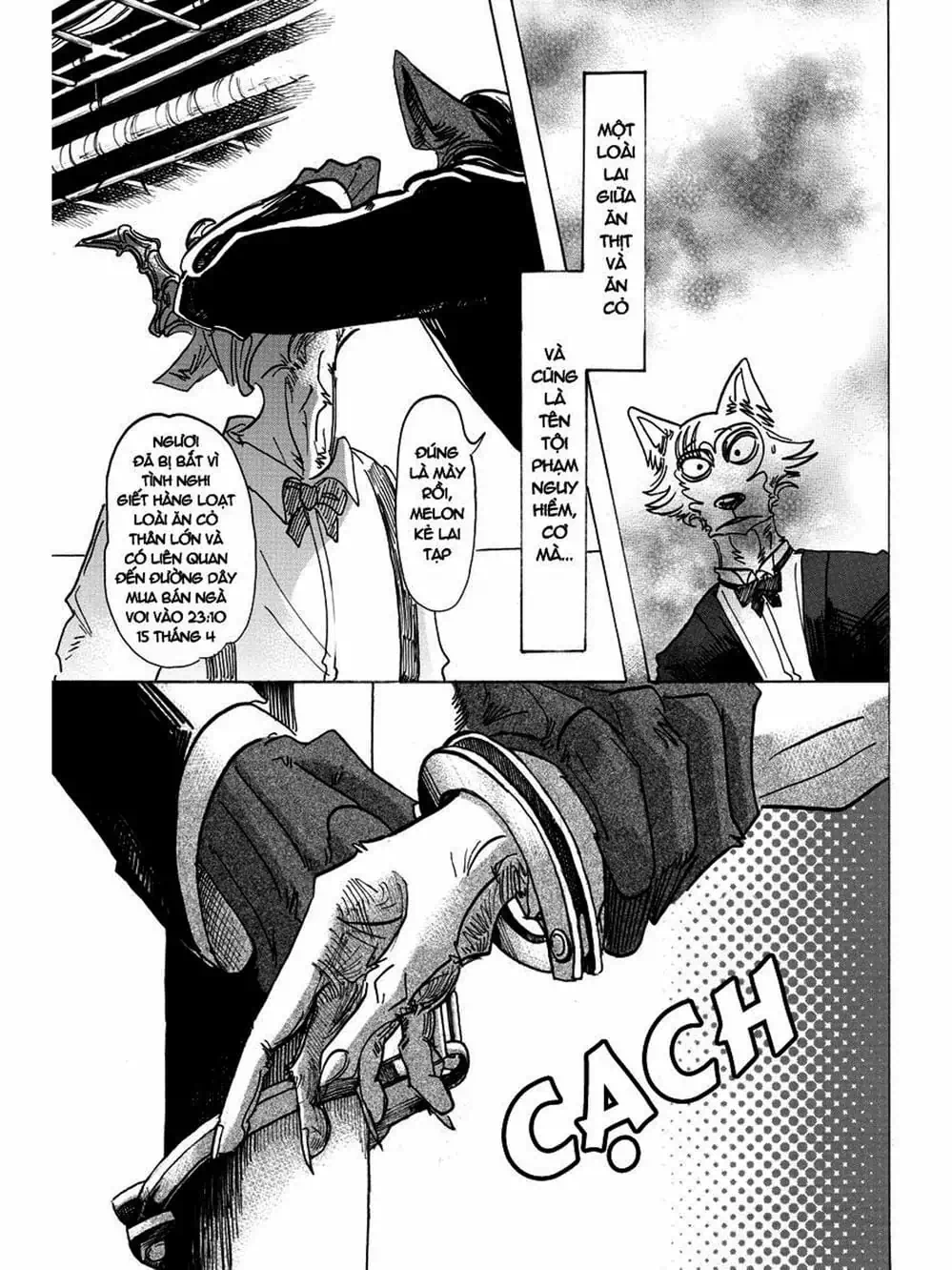 Truyện Tranh Bởi Vì Chúng Ta Đều Là Những Ngôi Sao - Beastars trang 10