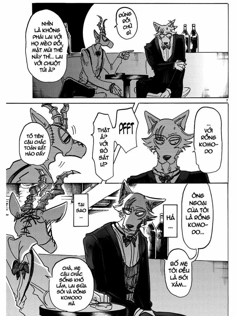 Truyện Tranh Bởi Vì Chúng Ta Đều Là Những Ngôi Sao - Beastars trang 10