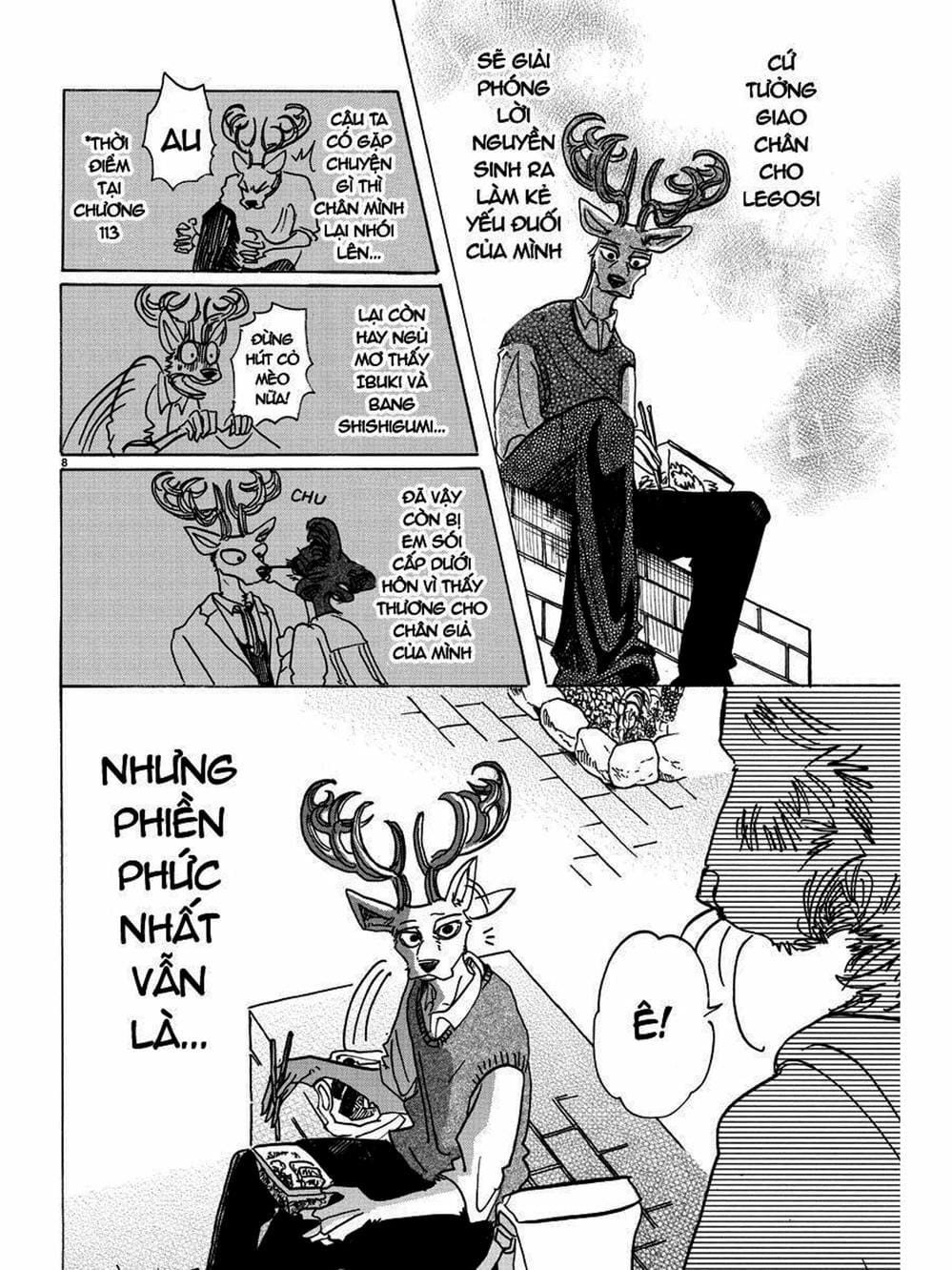Truyện Tranh Bởi Vì Chúng Ta Đều Là Những Ngôi Sao - Beastars trang 10