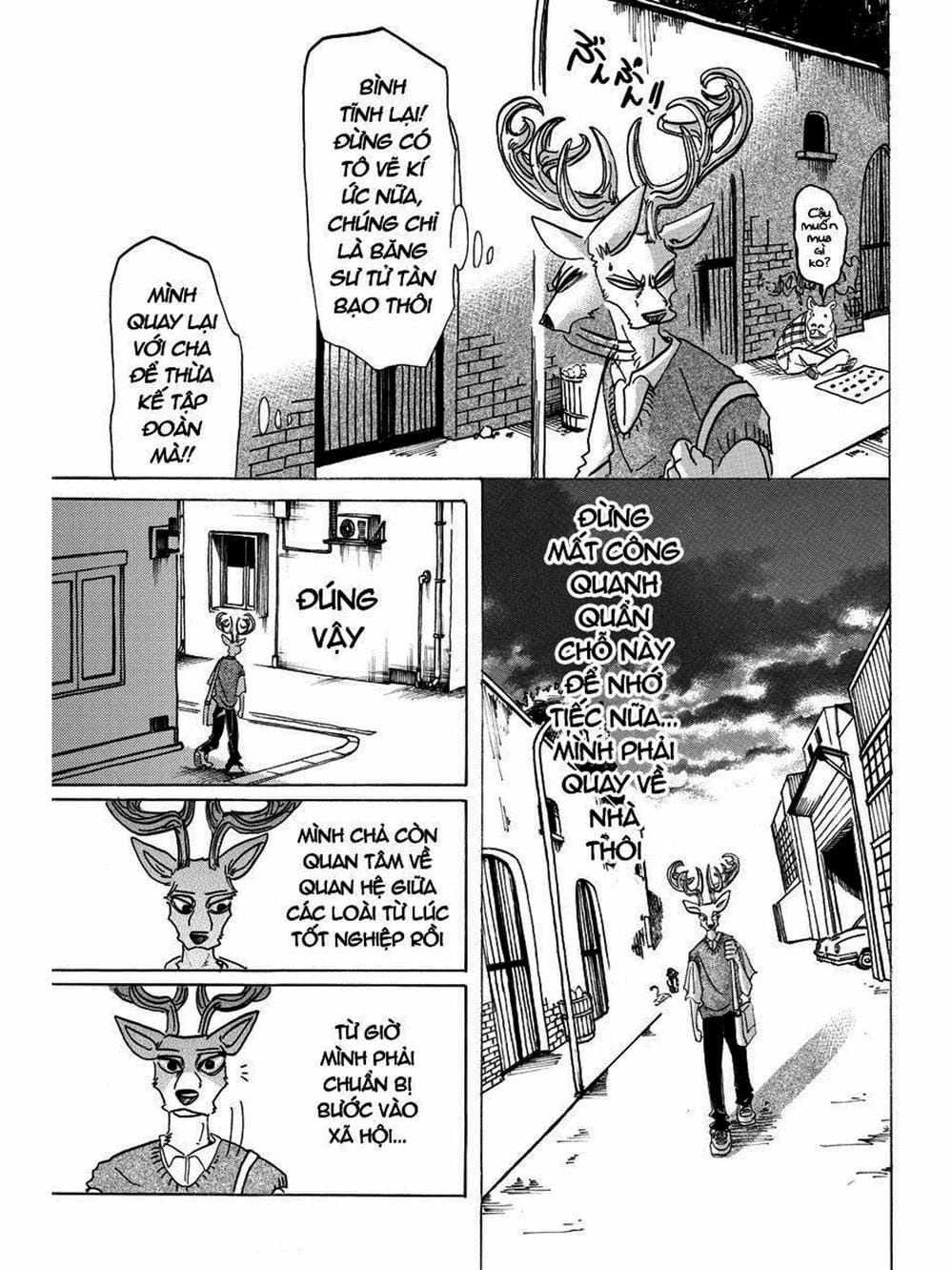 Truyện Tranh Bởi Vì Chúng Ta Đều Là Những Ngôi Sao - Beastars trang 10