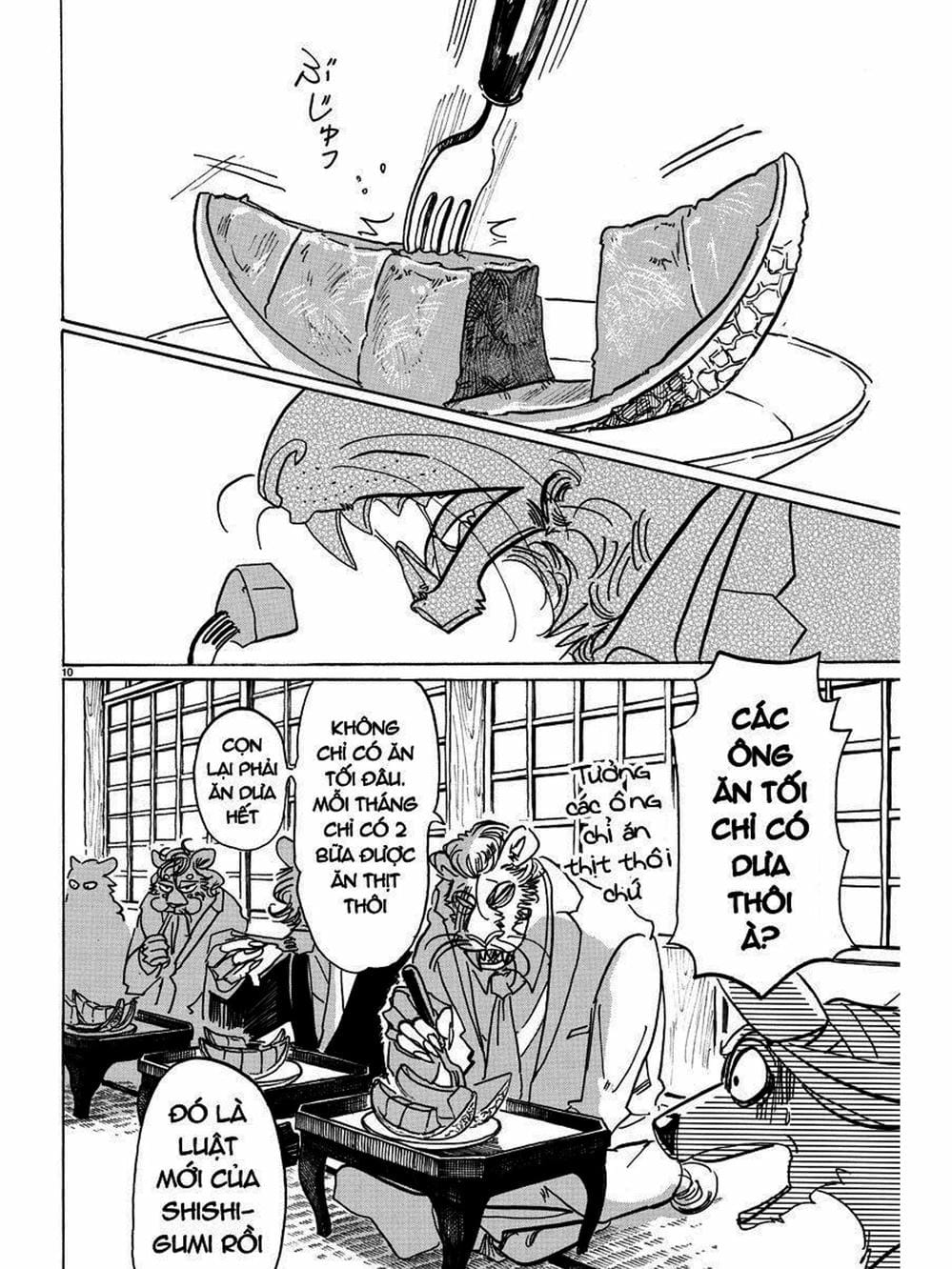 Truyện Tranh Bởi Vì Chúng Ta Đều Là Những Ngôi Sao - Beastars trang 10
