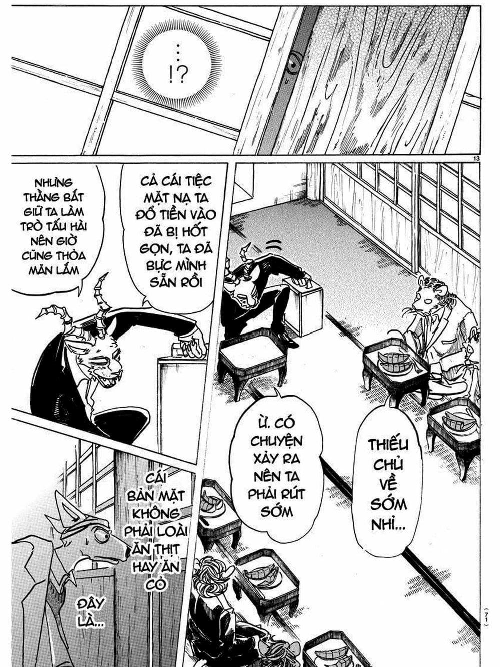 Truyện Tranh Bởi Vì Chúng Ta Đều Là Những Ngôi Sao - Beastars trang 10