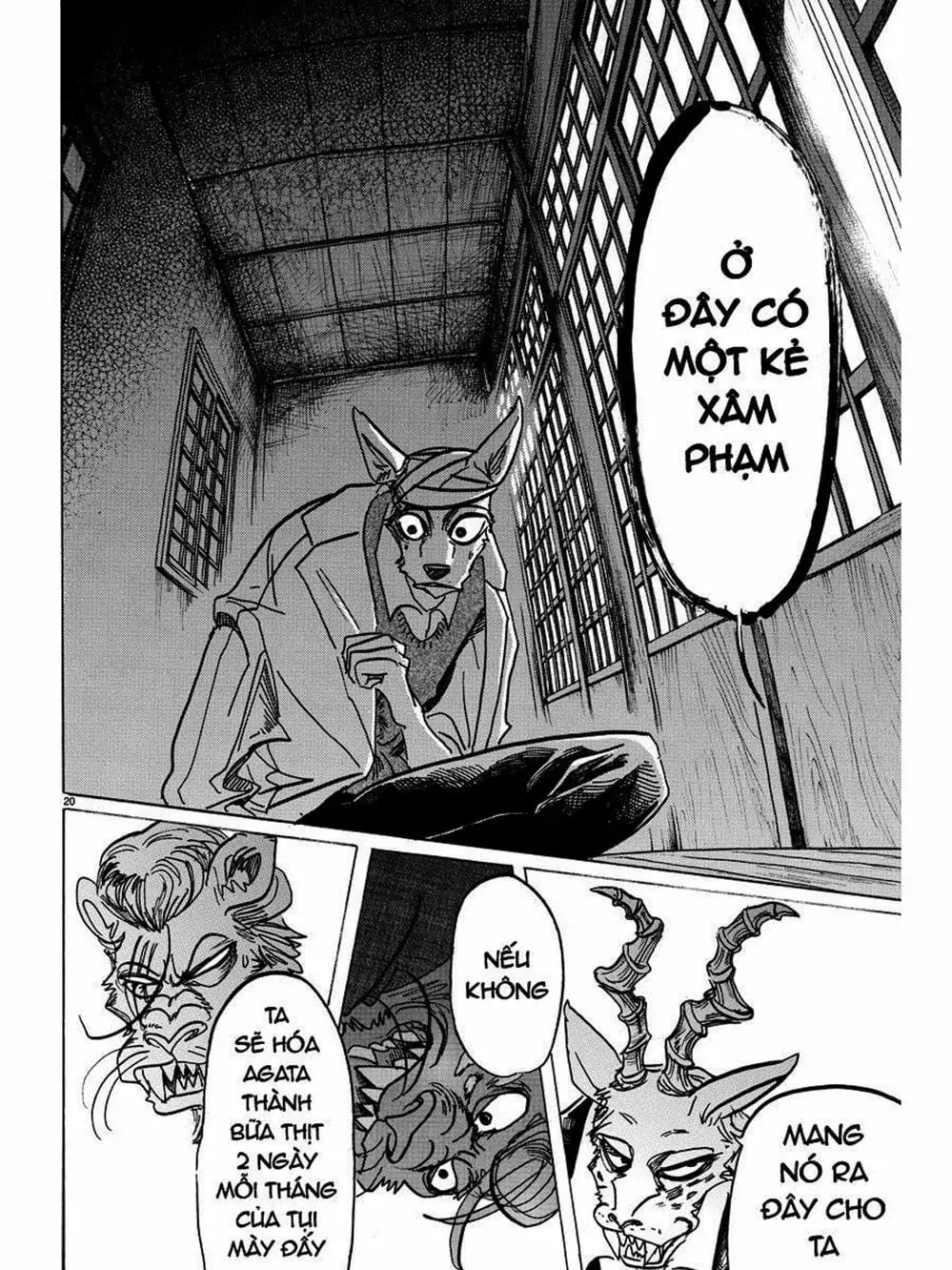 Truyện Tranh Bởi Vì Chúng Ta Đều Là Những Ngôi Sao - Beastars trang 10