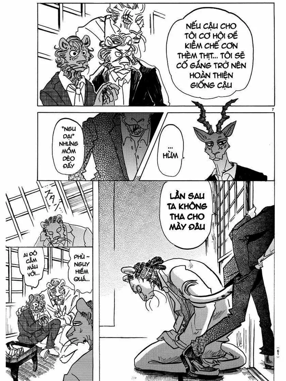 Truyện Tranh Bởi Vì Chúng Ta Đều Là Những Ngôi Sao - Beastars trang 10