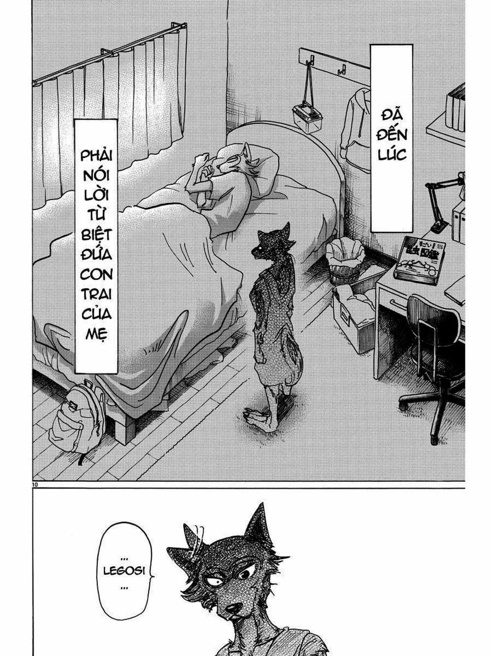 Truyện Tranh Bởi Vì Chúng Ta Đều Là Những Ngôi Sao - Beastars trang 10