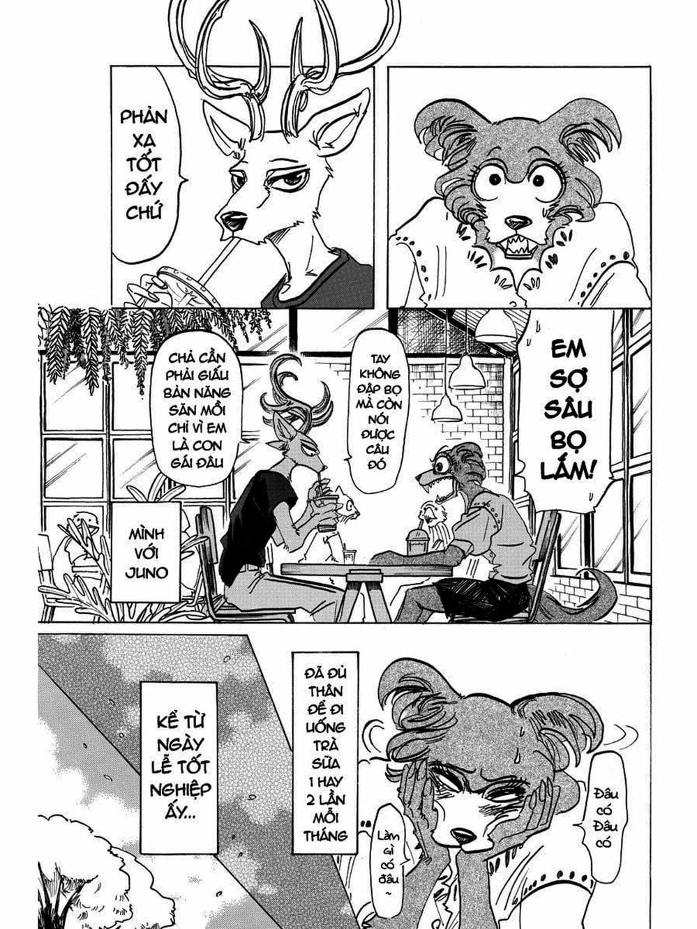Truyện Tranh Bởi Vì Chúng Ta Đều Là Những Ngôi Sao - Beastars trang 10