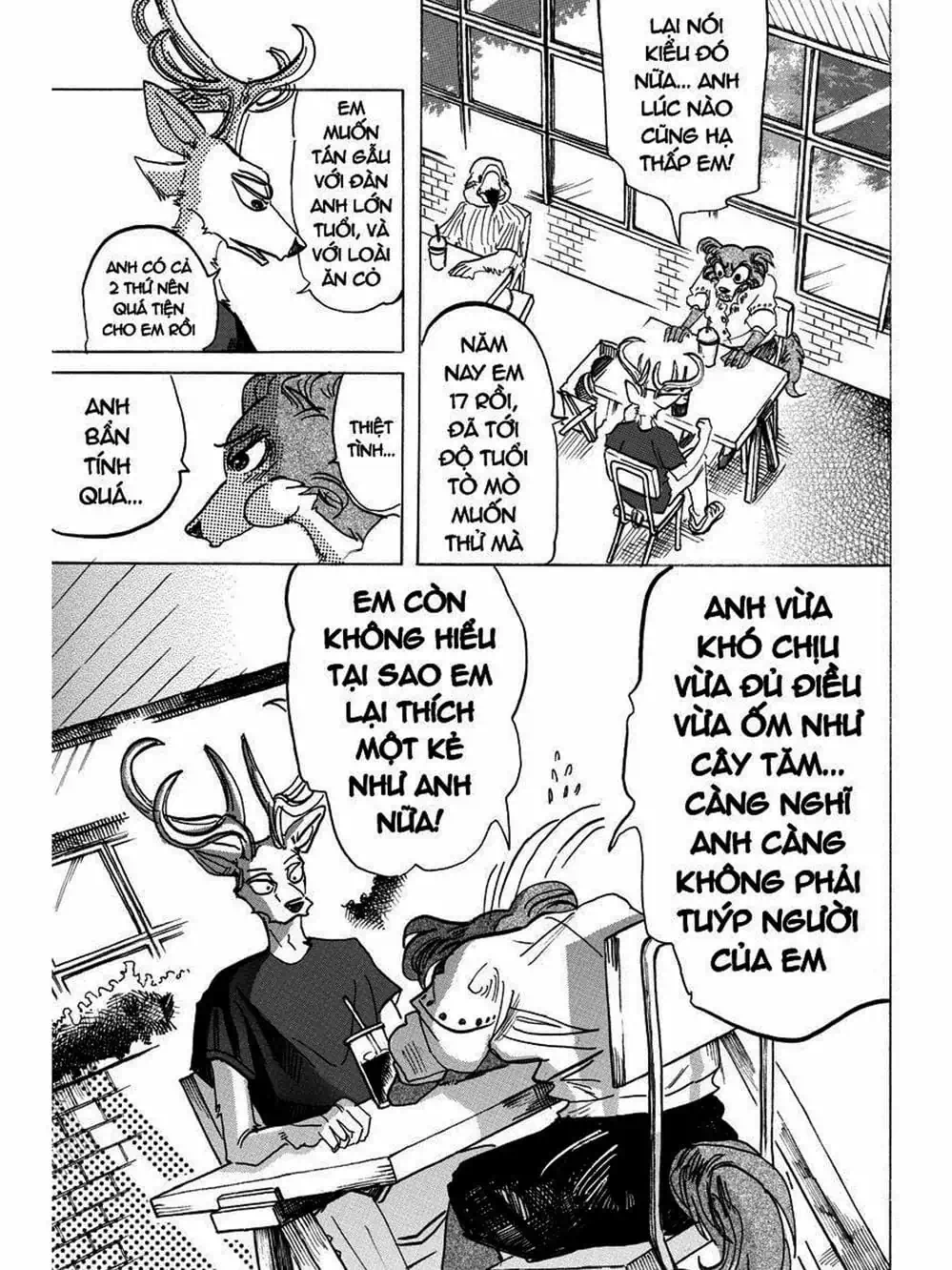 Truyện Tranh Bởi Vì Chúng Ta Đều Là Những Ngôi Sao - Beastars trang 10