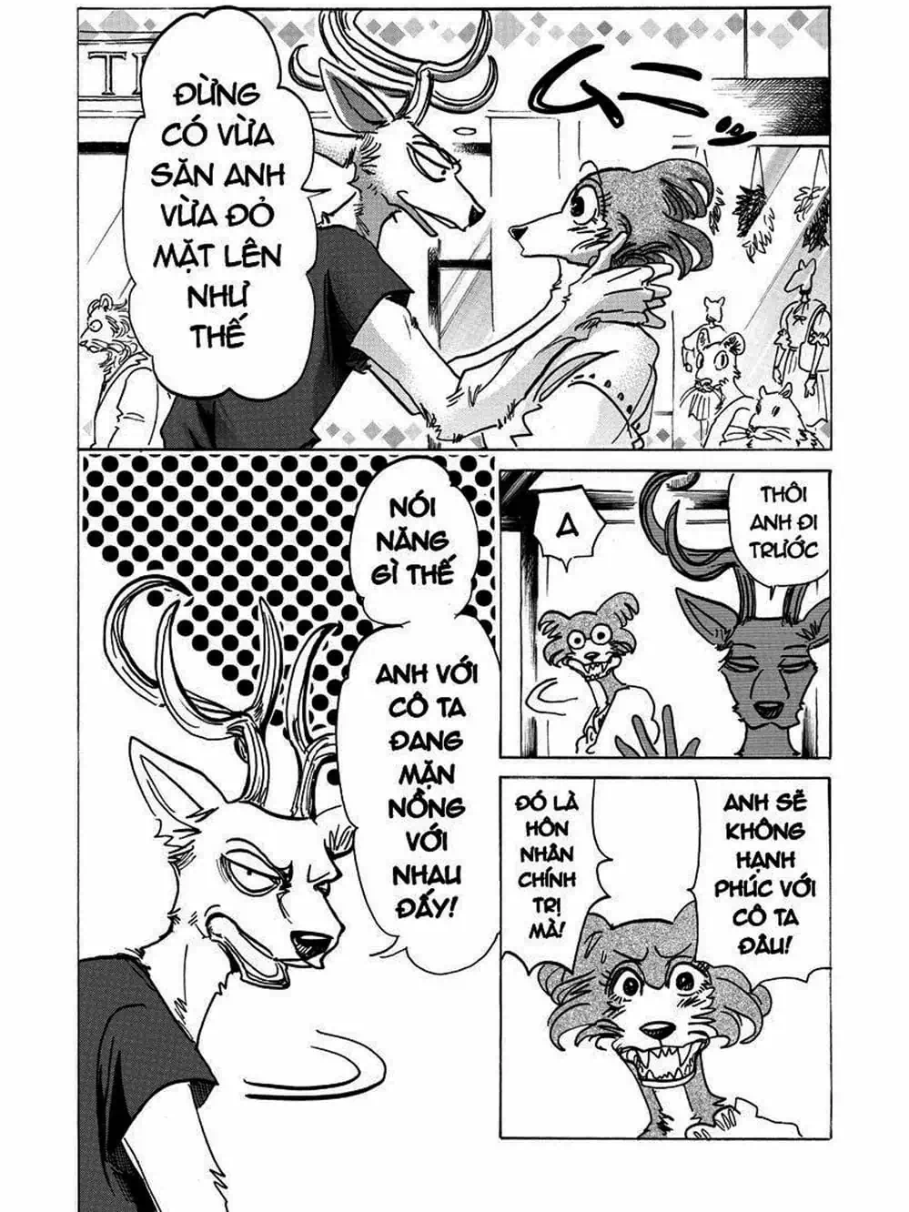 Truyện Tranh Bởi Vì Chúng Ta Đều Là Những Ngôi Sao - Beastars trang 10