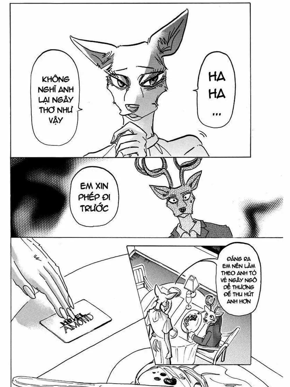 Truyện Tranh Bởi Vì Chúng Ta Đều Là Những Ngôi Sao - Beastars trang 10