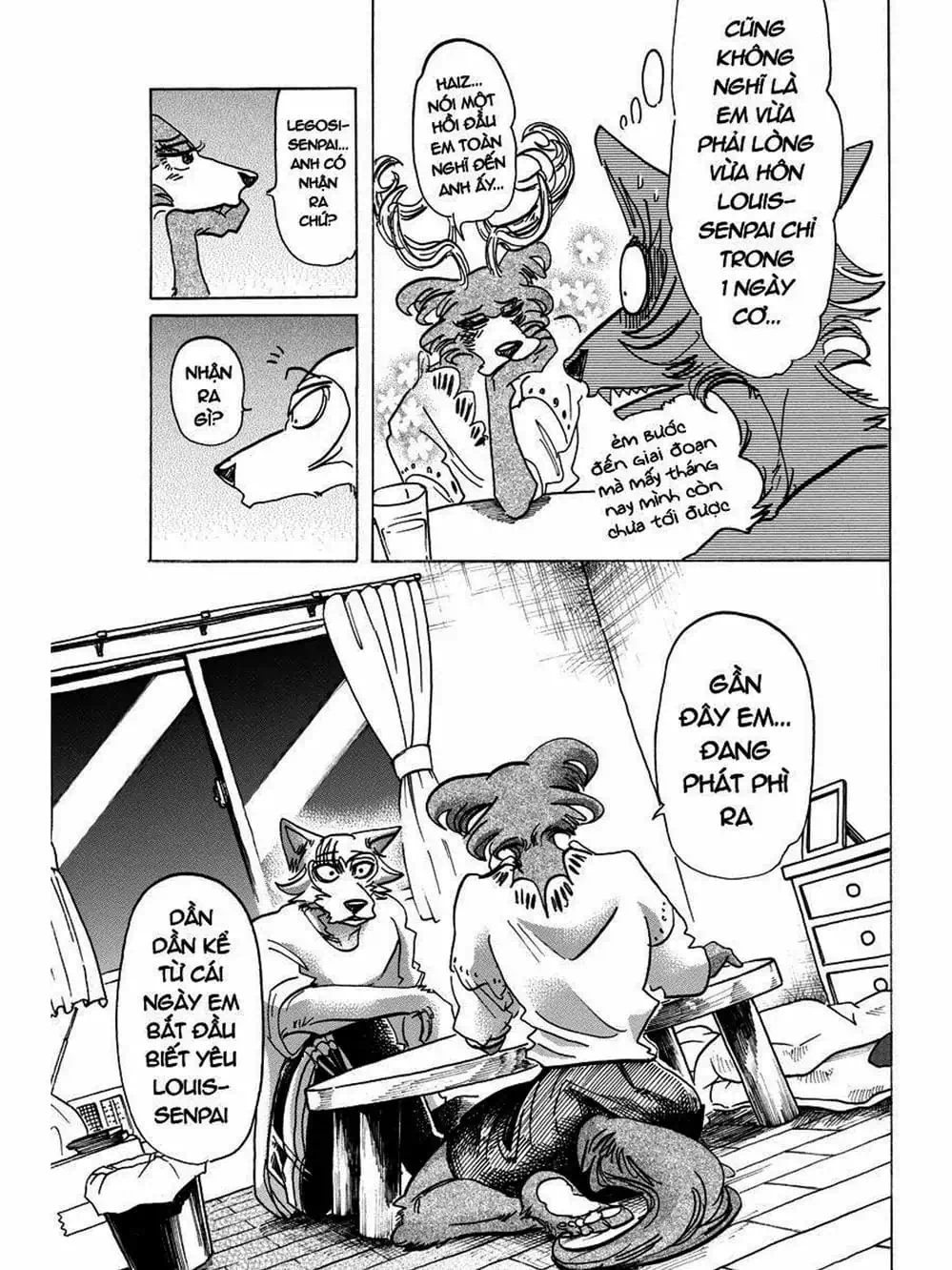 Truyện Tranh Bởi Vì Chúng Ta Đều Là Những Ngôi Sao - Beastars trang 10