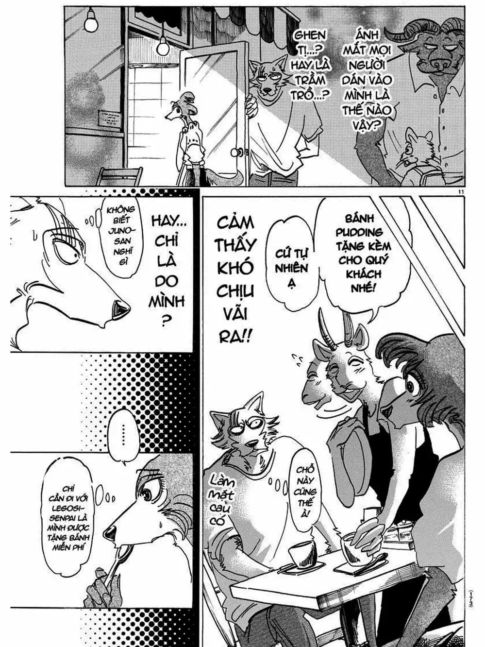 Truyện Tranh Bởi Vì Chúng Ta Đều Là Những Ngôi Sao - Beastars trang 10
