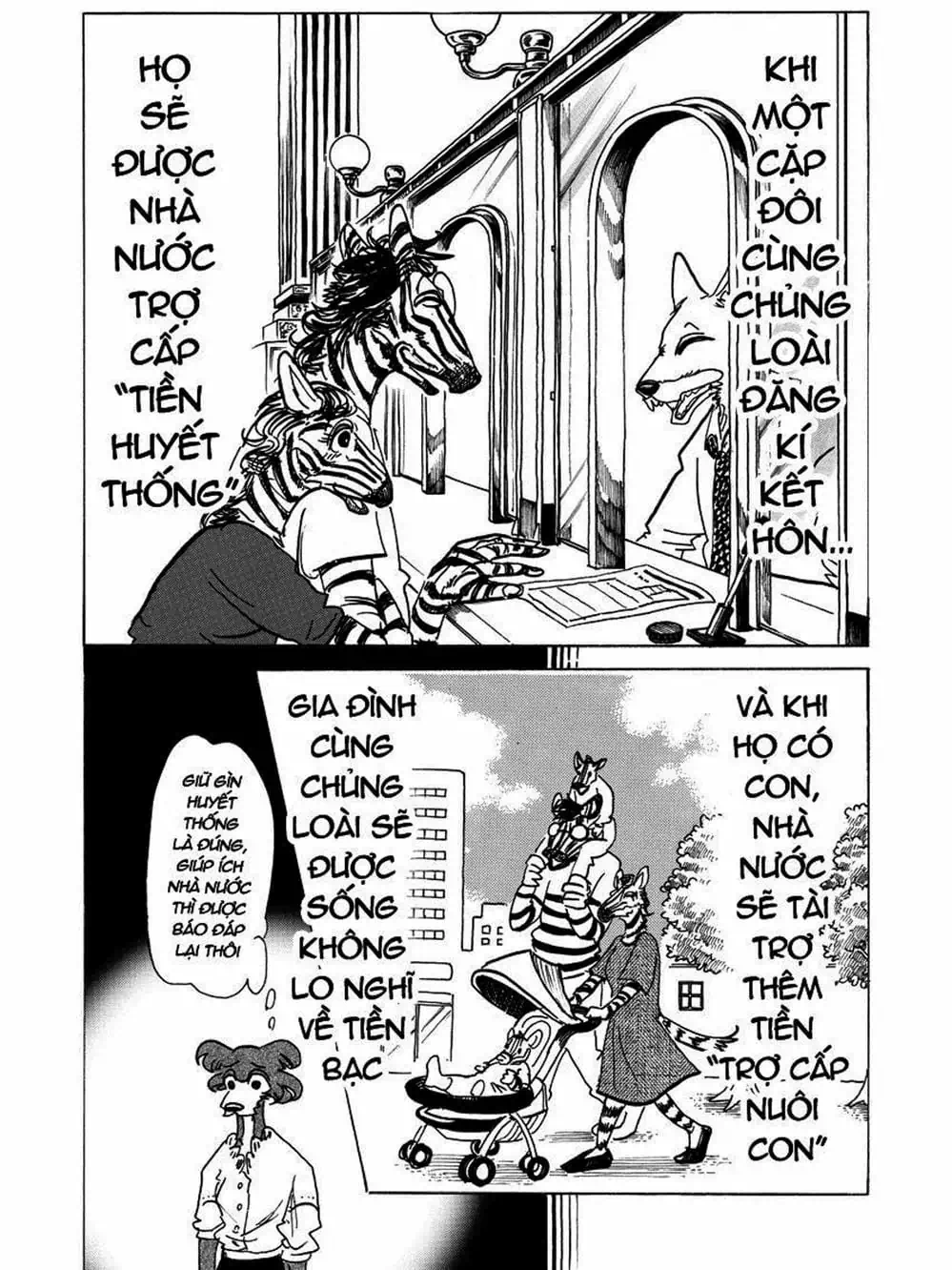 Truyện Tranh Bởi Vì Chúng Ta Đều Là Những Ngôi Sao - Beastars trang 10