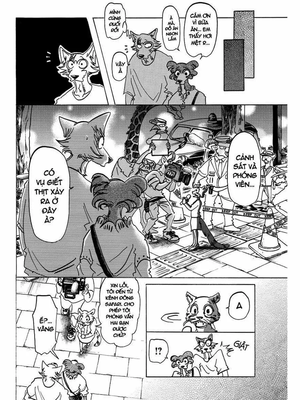 Truyện Tranh Bởi Vì Chúng Ta Đều Là Những Ngôi Sao - Beastars trang 10