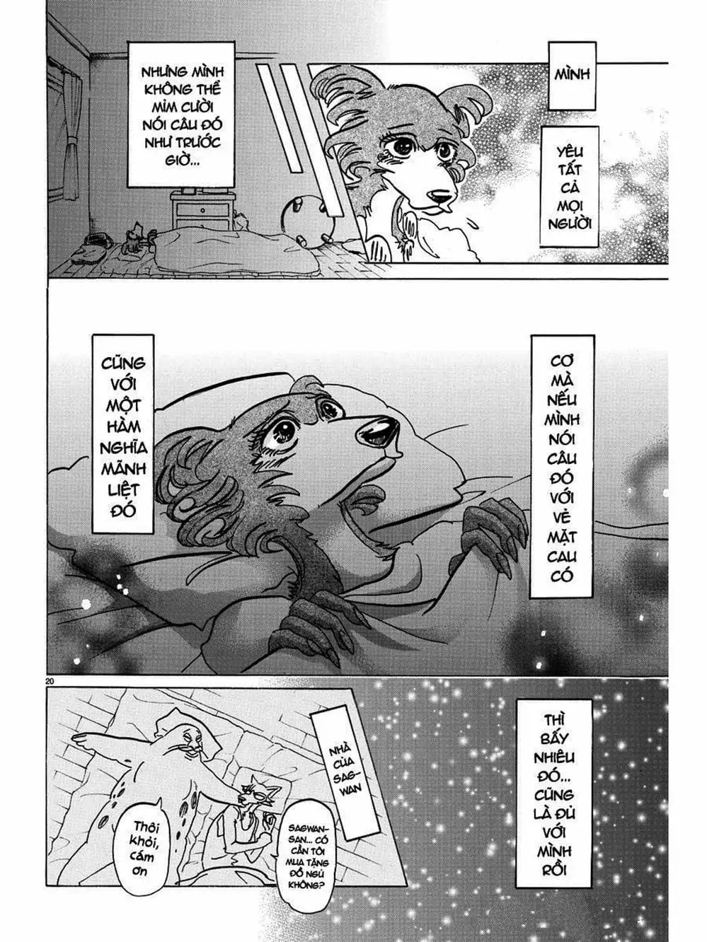 Truyện Tranh Bởi Vì Chúng Ta Đều Là Những Ngôi Sao - Beastars trang 10