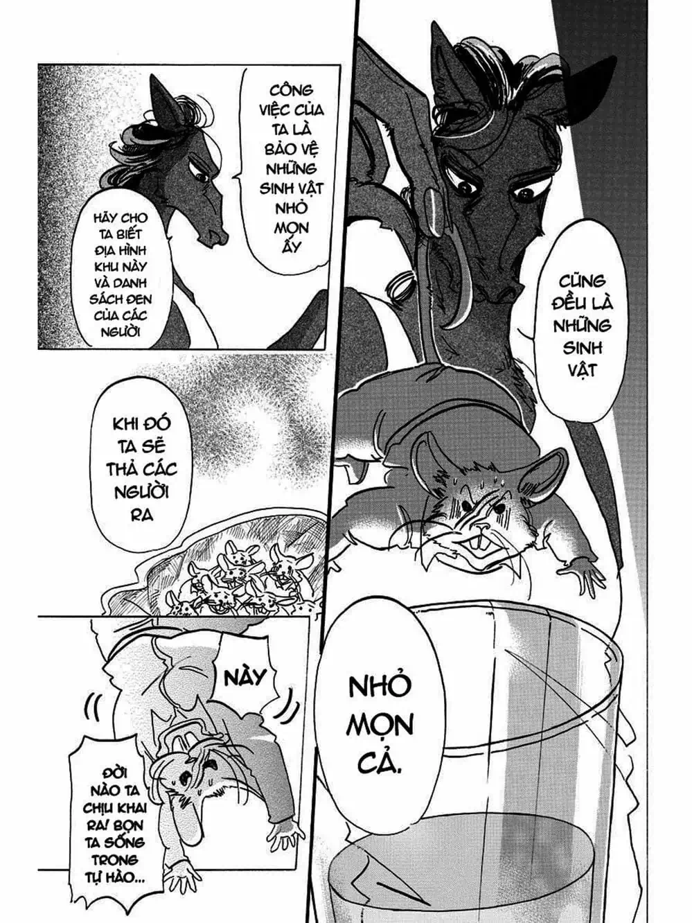 Truyện Tranh Bởi Vì Chúng Ta Đều Là Những Ngôi Sao - Beastars trang 10