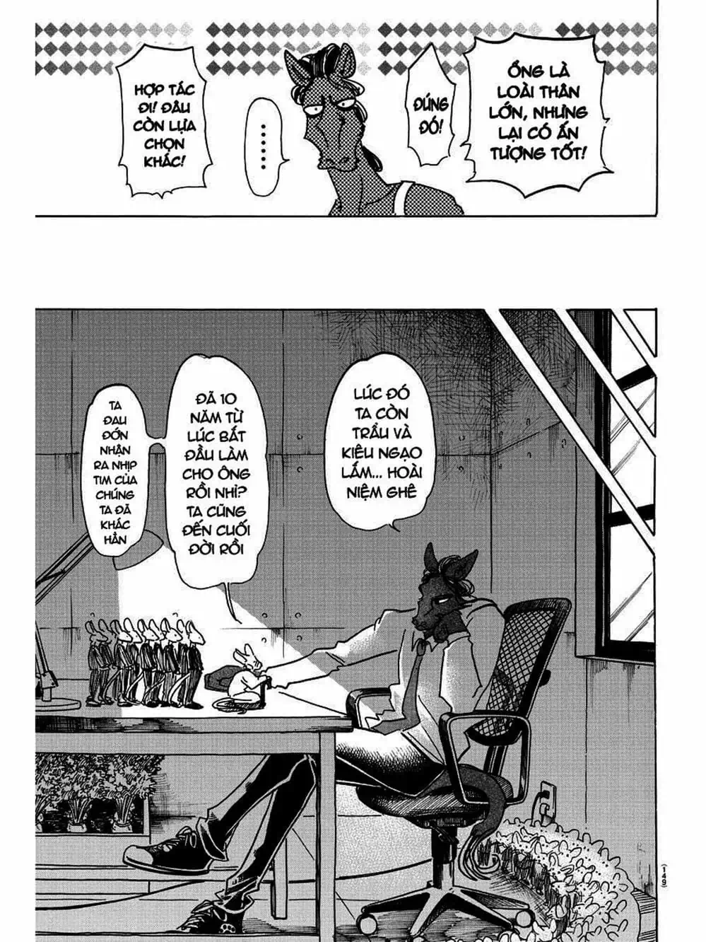 Truyện Tranh Bởi Vì Chúng Ta Đều Là Những Ngôi Sao - Beastars trang 10