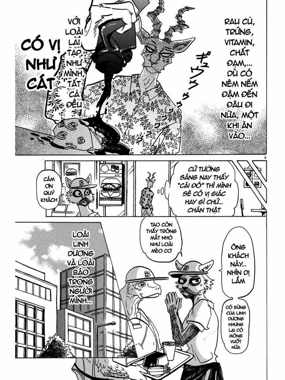 Truyện Tranh Bởi Vì Chúng Ta Đều Là Những Ngôi Sao - Beastars trang 10