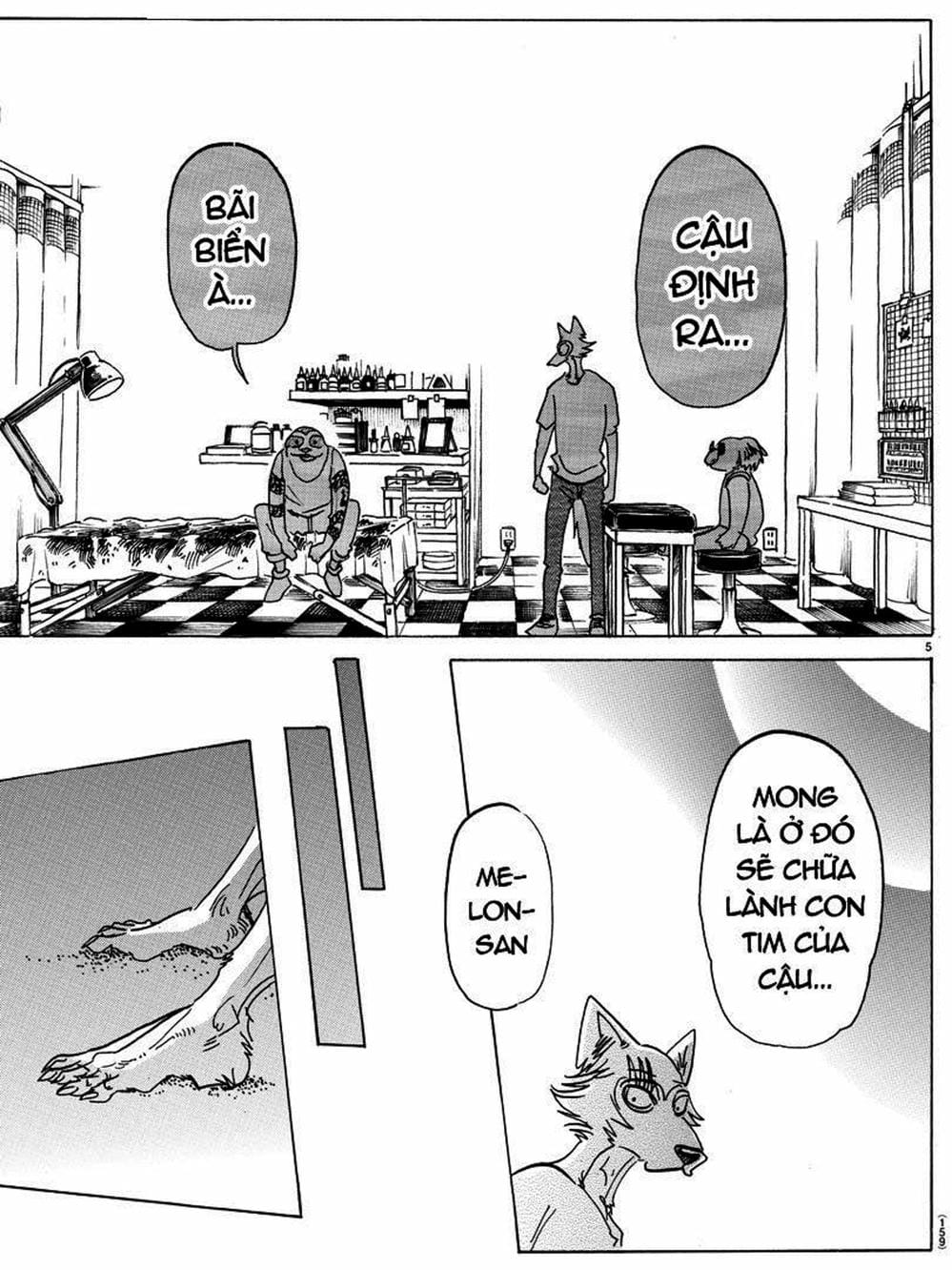 Truyện Tranh Bởi Vì Chúng Ta Đều Là Những Ngôi Sao - Beastars trang 10