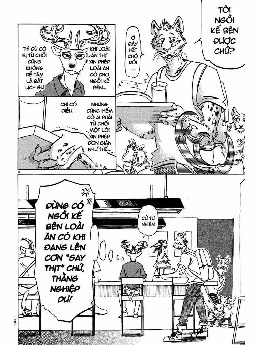 Truyện Tranh Bởi Vì Chúng Ta Đều Là Những Ngôi Sao - Beastars trang 10