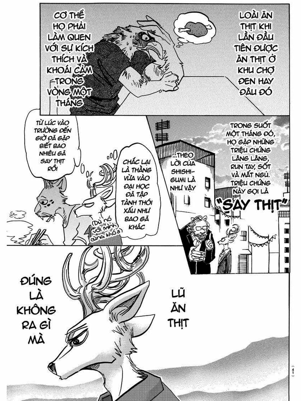 Truyện Tranh Bởi Vì Chúng Ta Đều Là Những Ngôi Sao - Beastars trang 10