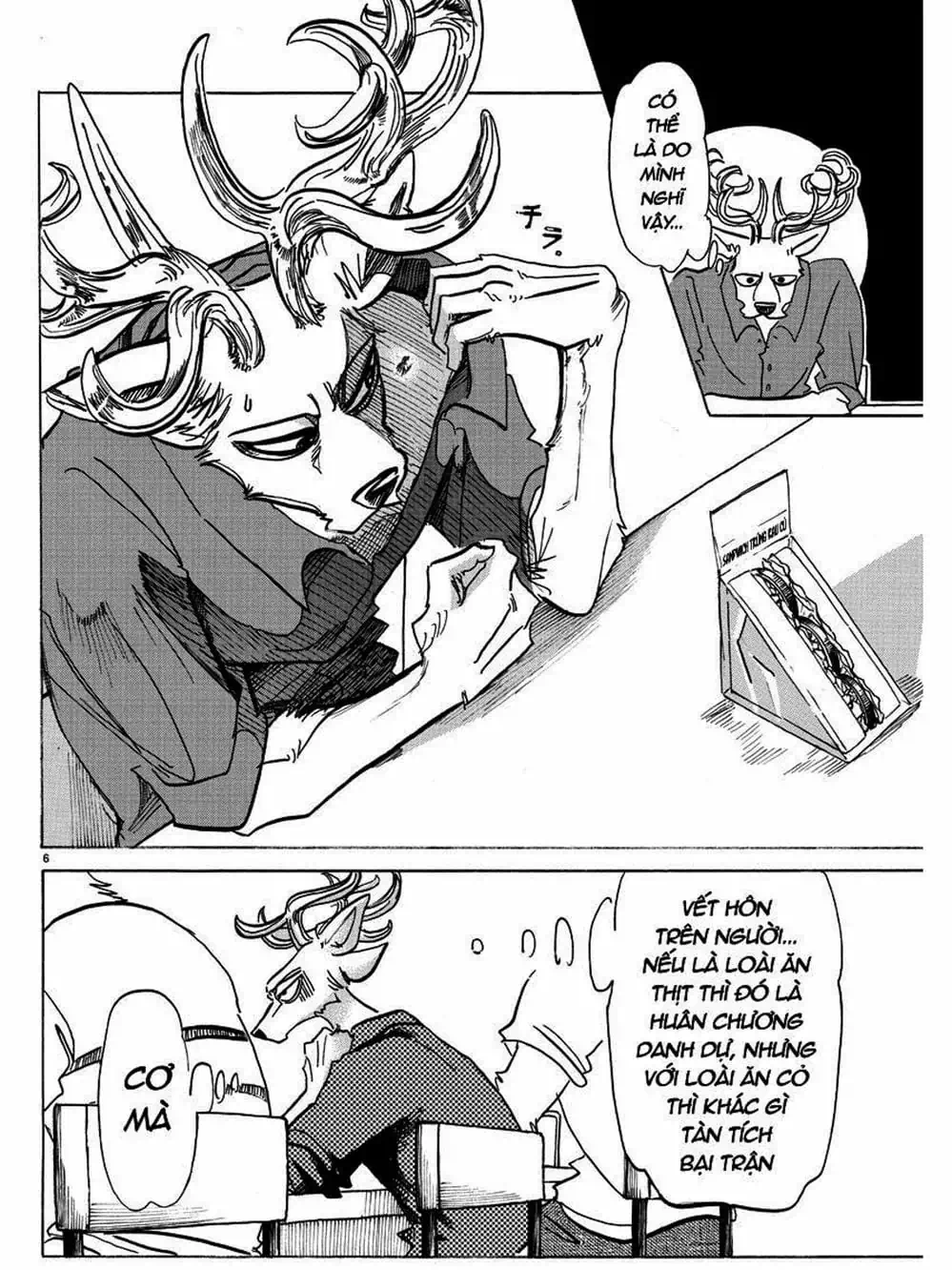 Truyện Tranh Bởi Vì Chúng Ta Đều Là Những Ngôi Sao - Beastars trang 10