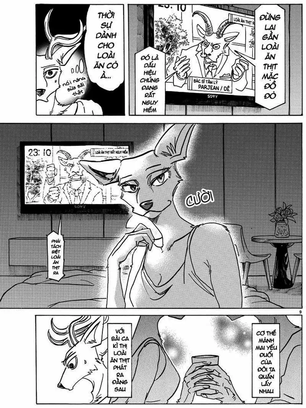 Truyện Tranh Bởi Vì Chúng Ta Đều Là Những Ngôi Sao - Beastars trang 10